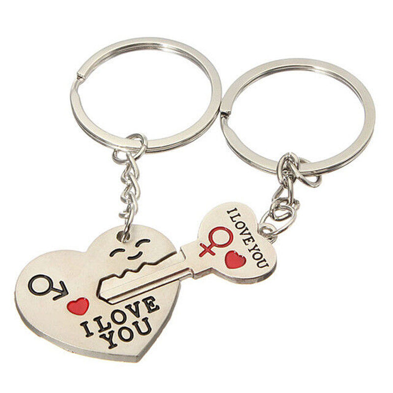 VALENTINES DAY 'I LOVE YOU' KEYRING - ONE for YOU, ONE for YOUR PARTNER